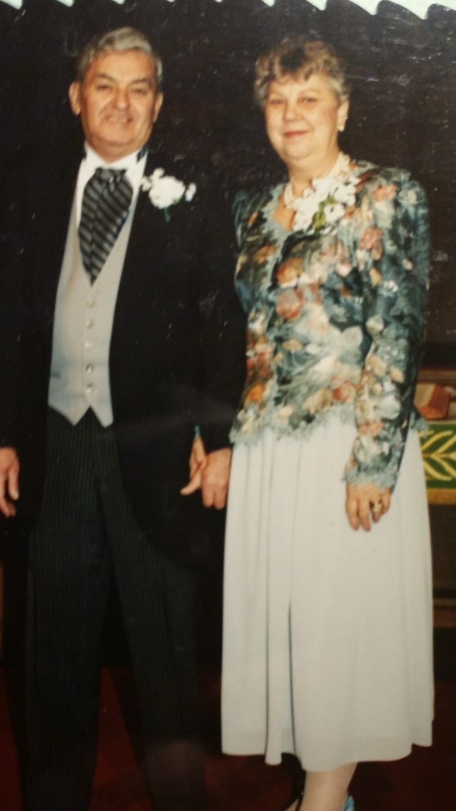 Mom and Dad wedding
